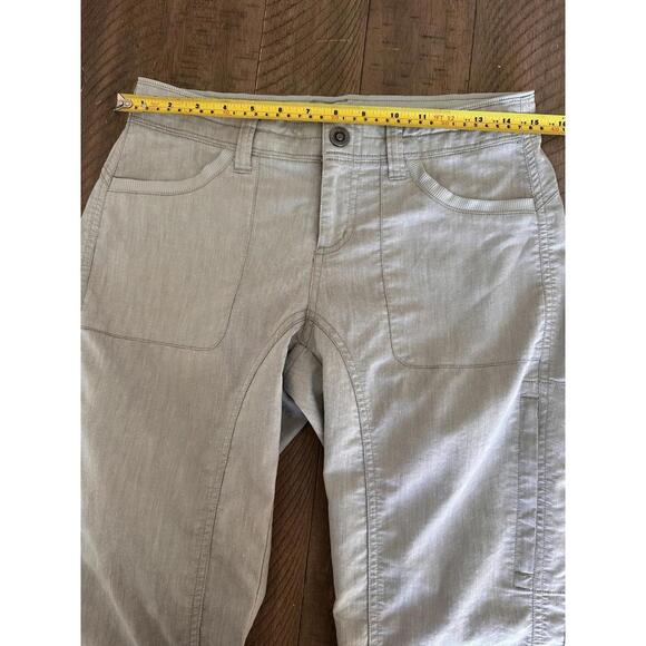 KÜHL Cabo Pants Linen Blend in Ash Gray Mid Rise Women’s size 4 Regular - Picture 9 of 15